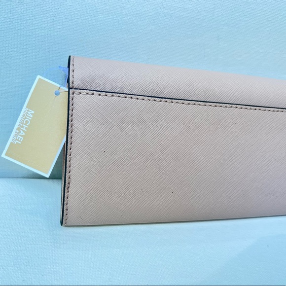 Michael Kors Jet Set Wallet Leather Pink - Picture 6 of 15